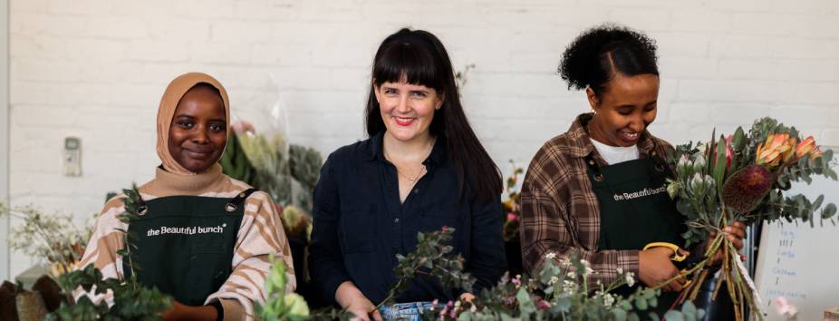 Employees from Beautiful Bunch