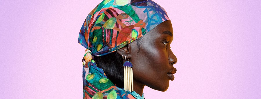 Lady's profile